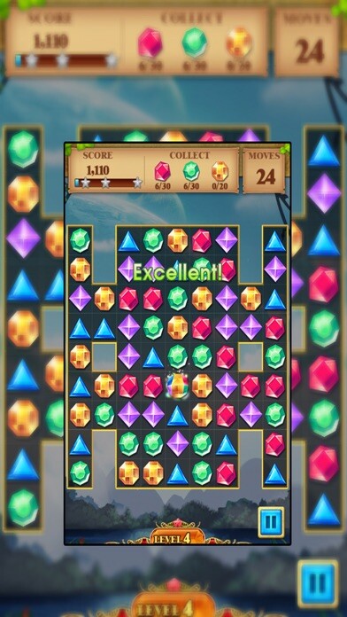 Emulate iPhone app Crazy Jewel Epic using MyAndroid Emulate iPhone app Crazy Jewel Epic using MyAndroid