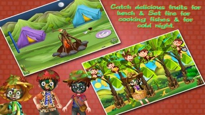 Emulate iPhone app Crazy Kids Outdoor Summer Camp Party using MyAndroid