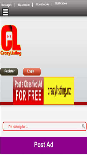 Run android online APK crazylisting.nz from MyAndroid or emulate crazylisting.nz using MyAndroid