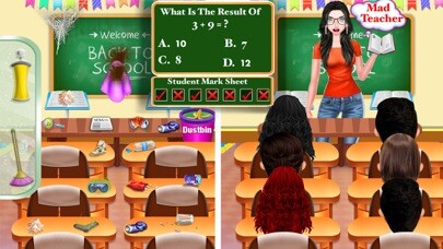 Emulate iPhone app Crazy Mad Teacher Science Game using MyAndroid