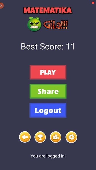 Emulate Android APK Crazy Math Game