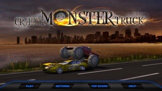 Emulate iPhone app Crazy Monster Truck HD using MyAndroid