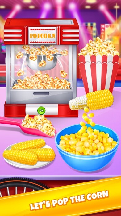 Emulate iPhone app Crazy Movie Night Food Party using MyAndroid