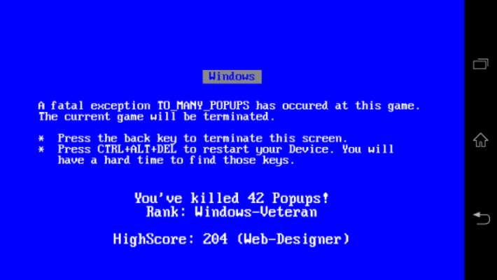 Emulate Android APK Crazy Popups