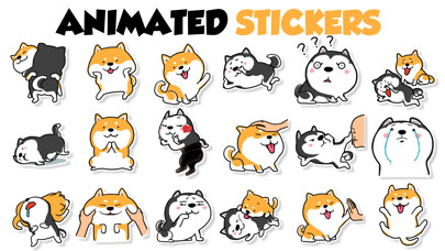 Emulate iPhone app Crazy Pups: Animated Stickers using MyAndroid Emulate iPhone app Crazy Pups: Animated Stickers using MyAndroid