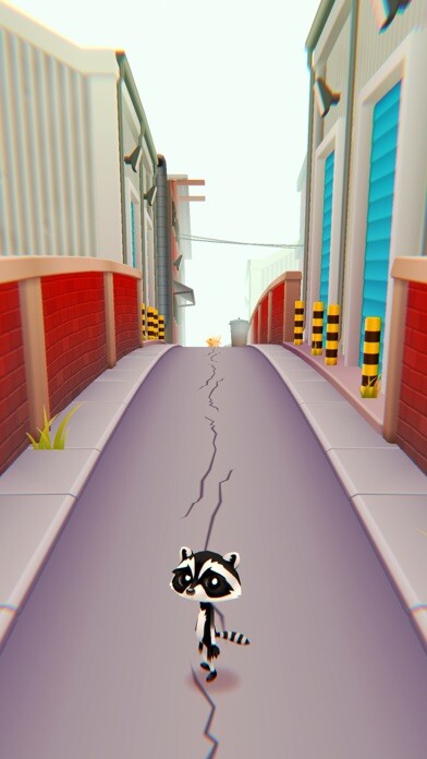 Emulate iPhone app Crazy Raccoon Running 3d Games using MyAndroid Emulate iPhone app Crazy Raccoon Running 3d Games using MyAndroid