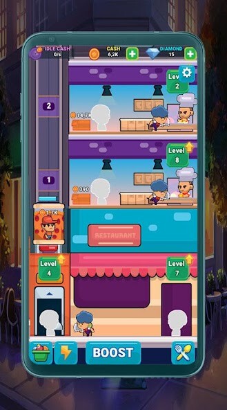 Run android online APK Crazy Restaurant Manager from MyAndroid or emulate Crazy Restaurant Manager using MyAndroid