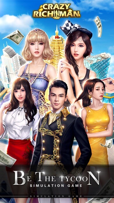 Emulate iPhone app Crazy Rich Man using MyAndroid