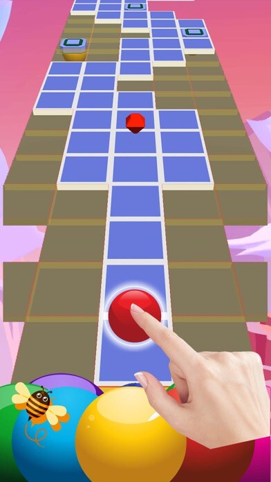Emulate iPhone app Crazy Rolling Ball Bouncer And Zig Zag - Endless Jump Sky Adventure using MyAndroid
