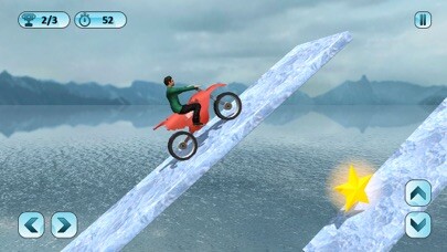 Emulate iPhone app Crazy Scooter Bike Rider using MyAndroid
