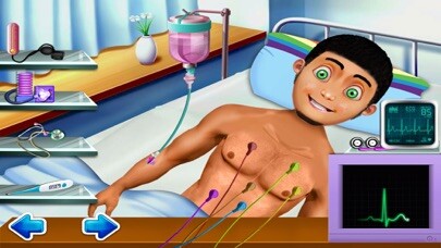 Emulate iPhone app Crazy Surgeon Heart Surgery Simulator Doctor Game using MyAndroid