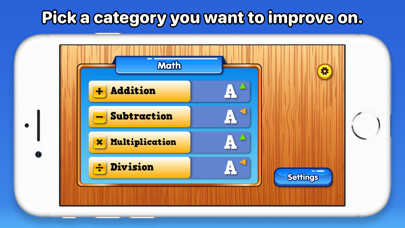 Emulate iPhone app Crazy Times Tables: Math Facts using MyAndroid