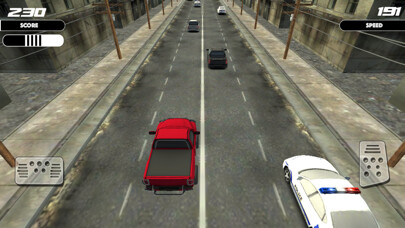 Emulate iPhone app Crazy Traffic Speed Driver Racing Game 3D using MyAndroid