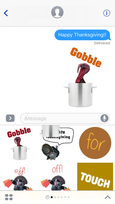 Emulate iPhone app Crazy Turkey Party using MyAndroid