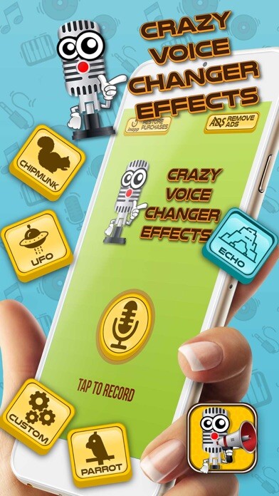 Emulate iPhone app Crazy Voice Changer Effects using MyAndroid Emulate iPhone app Crazy Voice Changer Effects using MyAndroid