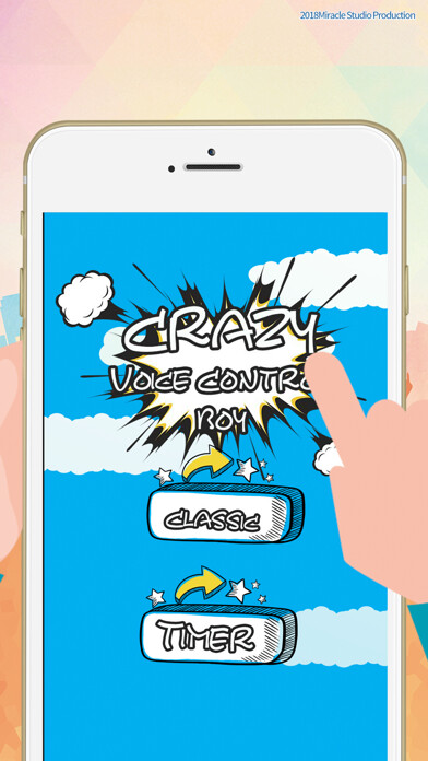 Emulate iPhone app Crazy Voice Control Boy using MyAndroid Emulate iPhone app Crazy Voice Control Boy using MyAndroid