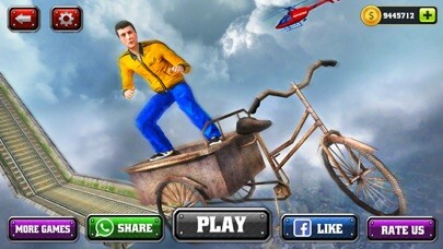Emulate iPhone app Crazy Wheel Race on Mega Ramp using MyAndroid Emulate iPhone app Crazy Wheel Race on Mega Ramp using MyAndroid