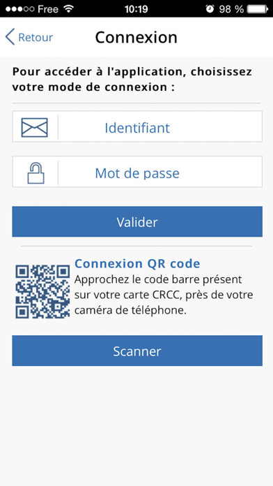 Emulate iPhone app CRCC Versailles et du Centre using MyAndroid Emulate iPhone app CRCC Versailles et du Centre using MyAndroid