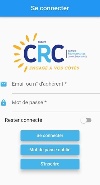Emulate iPhone app CRC Santé using MyAndroid