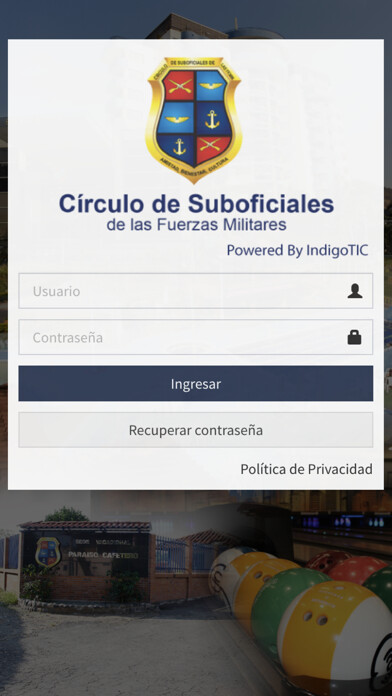 Emulate iPhone app Círculo Suboficiales FF.MM. using MyAndroid Emulate iPhone app Círculo Suboficiales FF.MM. using MyAndroid