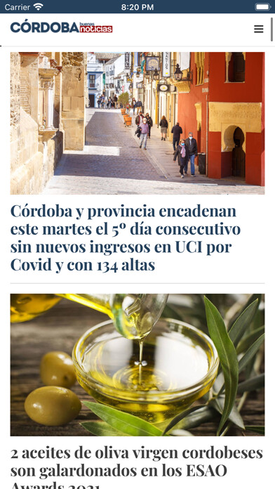 Emulate iPhone app Córdoba Buenas Noticias using MyAndroid Emulate iPhone app Córdoba Buenas Noticias using MyAndroid