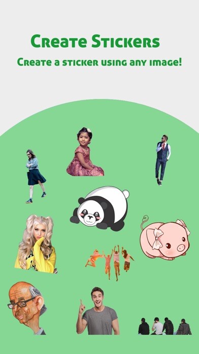 Emulate iPhone app Create and make own stickers using MyAndroid