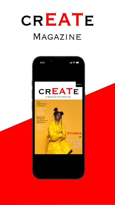 Emulate iPhone app crEATe Magazine for Artists using MyAndroid Emulate iPhone app crEATe Magazine for Artists using MyAndroid