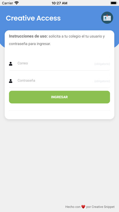 Emulate iPhone app Creative Access using MyAndroid Emulate iPhone app Creative Access using MyAndroid