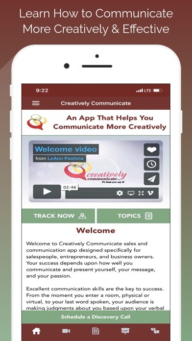 Emulate iPhone app Creatively Communicate using MyAndroid