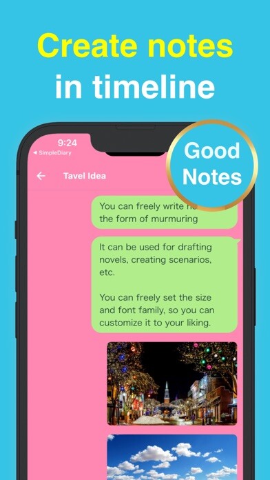 Emulate iPhone app Creative Notes - notepad, memo using MyAndroid Emulate iPhone app Creative Notes - notepad, memo using MyAndroid