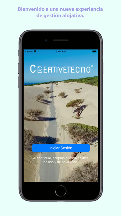 Emulate iPhone app CreativeTecno Lodging using MyAndroid