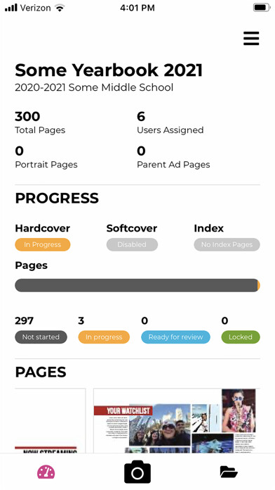 Emulate iPhone app Creator Studio for Yearbooks using MyAndroid
