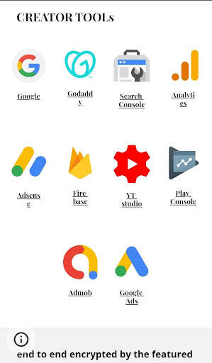 Run android online APK Creator Tools from MyAndroid or emulate Creator Tools using MyAndroid