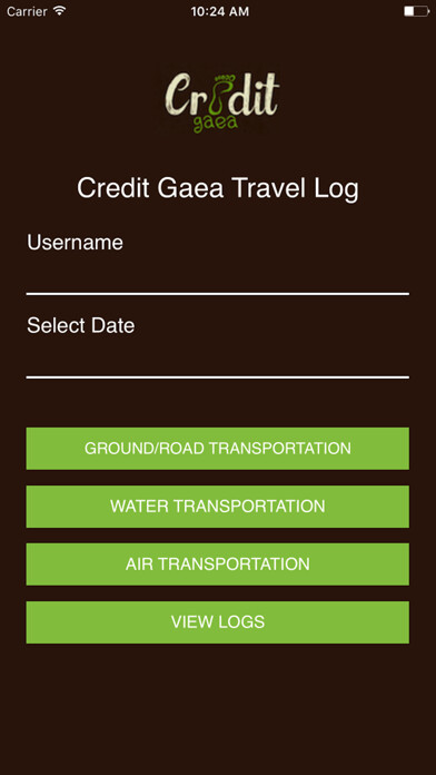 Emulate iPhone app CreditGaea using MyAndroid