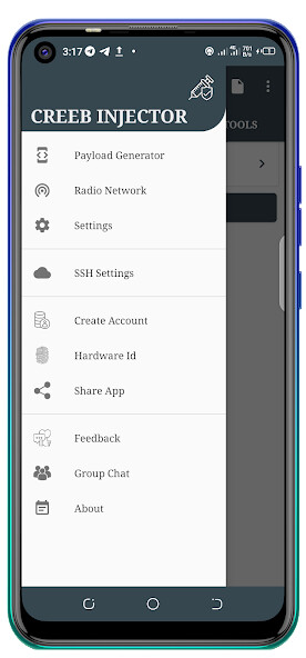 Run android online APK CREEB INJECTOR from MyAndroid or emulate CREEB INJECTOR using MyAndroid Run android online APK CREEB INJECTOR from MyAndroid or emulate CREEB INJECTOR using MyAndroid