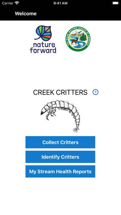 Emulate iPhone app Creek Critters using MyAndroid Emulate iPhone app Creek Critters using MyAndroid
