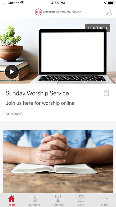 Emulate iPhone app Creekside Community Church using MyAndroid Emulate iPhone app Creekside Community Church using MyAndroid