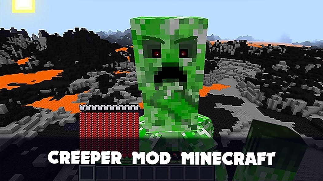 Run android online APK Creeper Mod for Minecraft PE from MyAndroid or emulate Creeper Mod for Minecraft PE using MyAndroid