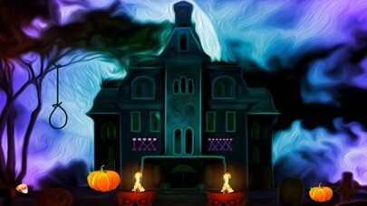 Emulate iPhone app Creepy Halloween Graveyard Escape using MyAndroid Emulate iPhone app Creepy Halloween Graveyard Escape using MyAndroid