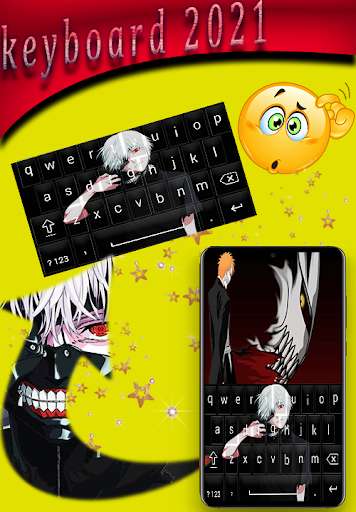 Run android online APK CREEPY MASK THEME KEYBOARD: photos, theme screen from MyAndroid or emulate CREEPY MASK THEME KEYBOARD: photos, theme screen using MyAndroid