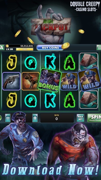 Emulate iPhone app Creepy Vegas - Club Casino using MyAndroid Emulate iPhone app Creepy Vegas - Club Casino using MyAndroid