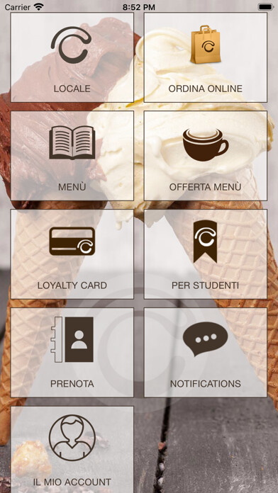 Emulate iPhone app Crema&Cioccolato-pm using MyAndroid Emulate iPhone app Crema&Cioccolato-pm using MyAndroid