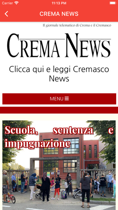 Emulate iPhone app Crema News using MyAndroid Emulate iPhone app Crema News using MyAndroid