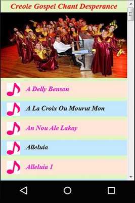 Emulate Android APK Creole Gospel Chant Desperance