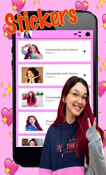Run android online APK crescendo com luluca stickers from MyAndroid or emulate crescendo com luluca stickers using MyAndroid