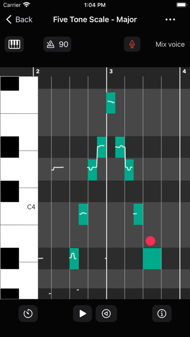 Emulate iPhone app Crescendo Voice using MyAndroid Emulate iPhone app Crescendo Voice using MyAndroid
