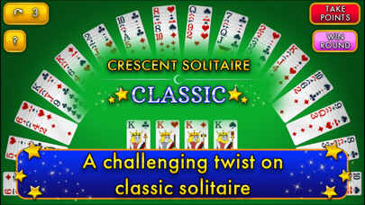 Emulate iPhone app Crescent Solitaire Classic using MyAndroid