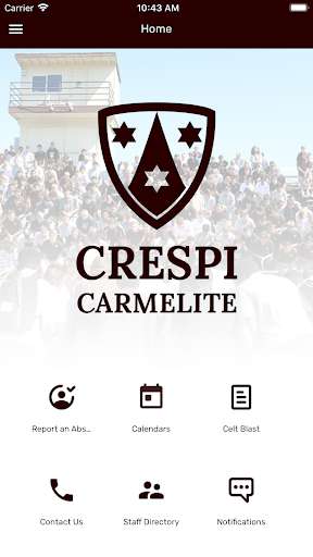 Run android online APK Crespi Carmelite High School from MyAndroid or emulate Crespi Carmelite High School using MyAndroid