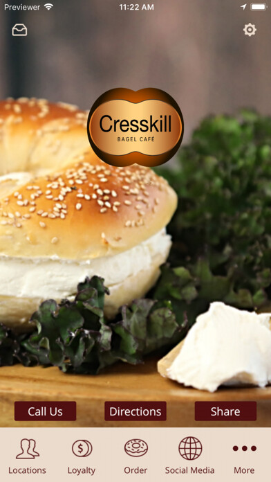 Emulate iPhone app Cresskill Bagel using MyAndroid Emulate iPhone app Cresskill Bagel using MyAndroid