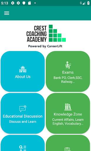 Run android online APK Crest Coaching Academy from MyAndroid or emulate Crest Coaching Academy using MyAndroid